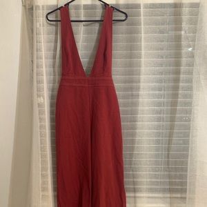 Forever21 Pinafore Jumpsuit